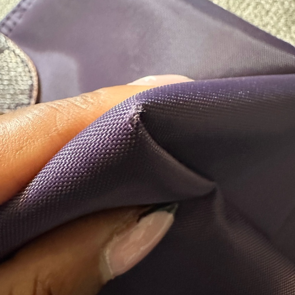 Authentic Longchamp mini Elegant Navy Blue Tote Bag - Picture 9 of 14